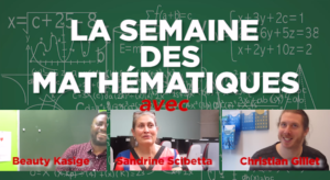 Read more about the article Semaine mondiale des mathématiques !